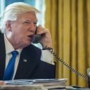 Who will Trump speak to in July?