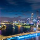 Highest temperature in Guangzhou on August 1?